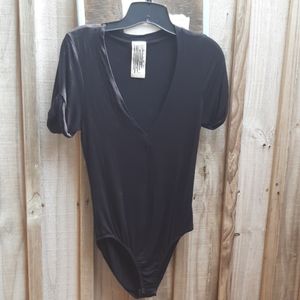 Free People Basic V bodysuit